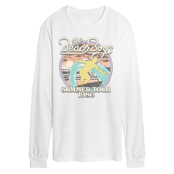 The Beach Boys - Summer Wave Long Sleeve Graphic T-Shirt