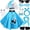 Blue-G, variant on 10Pcs 1950s Outfits for Women Sock Hop Outfits Women, 1950s Poodle Skirts, T-Shirt with 50s Accessories Socks Scarf Headband Belt Earring
