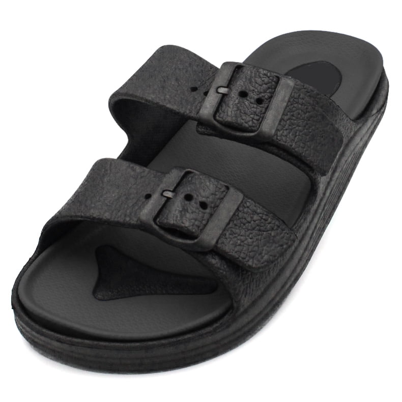 slides with adjustable strap