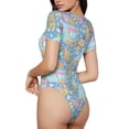 thumbnail image 3 of Naloa Icecream Truck Women's Short-Sleeved Onesie, One-Piece Swimsuit for Parties, dates, clubs - Medium, 3 of 9