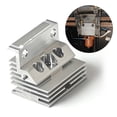 thumbnail image 3 of Hotend Heatsink Cooling Block, 2 Pcs Aluminum Alloy Precise Fit Prevent Overheating 3D Printer Hotend Heatsink  for K1 Maximum, 3 of 7
