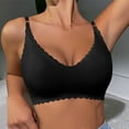 thumbnail image 2 of Clearance Sale 2025 Bra Women's Comfortable Traceless Sports Bra With Ruffles For Comfortable Breathability And Fitness Without Steel Rings Bra, 2 of 4
