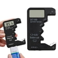 thumbnail image 1 of HLONK LCD Battery Tester - Portable Digital Battery Capacity Detector with Voltage Measurement for AA AAA 9V C D Button Batteries - Home & Office Use, 1 of 9