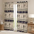 thumbnail image 2 of Homewish Bass Big Fish Black Out Curtains,Hunting And Fishing Curtains Pack of 2 (42x63 Each),Rustic Farmhouse Cabin Bedroom Curtains For Boys Kids,Super Cozy Room Decor, 2 of 6