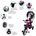 thumbnail image 3 of Triciclo Evolutivo Para Niños Tipo Carriola Asiento 360° 7 En 1 Luz Y Sonido Rosa, 3 of 5