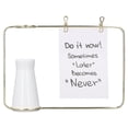 thumbnail image 2 of With Metal Photo Frame Vase Decor Simple Elegant Design Nordic INS Style Hydroponic Vase for Bedrooms Study Rooms Offices, 2 of 8