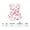 White M, variant on Dog Dresses for Small Dogs Girl Female Clothes Cat Clothes Cat Dress Cute Cotton Extra Small Summer Clothes Bow Decor Printed Strawberry Dog Birthday Outfit Puppy Clothes(Pink,L)