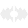 thumbnail image 4 of 16"W x 10 5/8"H x 4"ID x 5"C x 1"P Zoe Architectural Grade PVC Contemporary Ceiling Medallion, Two Piece, 4 of 11