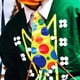thumbnail image 2 of Conjunto de 2 corbatas y pajaritas de payaso de carnaval, disfraz de Halloween, para fiesta y festival (corbata + pajarita), 2 of 8