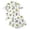 R251-White, variant on RMGVDSD Pajamas Set For Women Printed Short Sleeve Button Down Shirt And Shorts Sleepwear With Lapel Comfortable Lightweight Loungewear Holiday Pyjamas Sleepwear