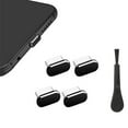 thumbnail image 3 of 5Pcs USB C Dust Plug Type-C Charging Port Dustproof Cover with Cleaning Brushes, 3 of 10