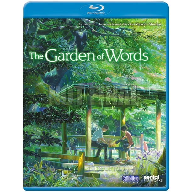 The Garden Of Words Blu Ray Walmart Com Walmart Com