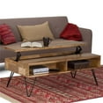 thumbnail image 2 of Allora Table Basse Rectangulaire en Bois à Plateau Relevable, Naturel/noir, 2 of 6