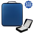thumbnail image 1 of DVD Storage Case Portable 432-Capacity Heavy Duty CD Wallet DVD Organizer Case, 1 of 10