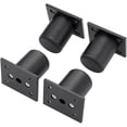 thumbnail image 5 of Aluminum Patas ajustables para muebles, patas para cama, muebles elevados, patas de aleación de aluminio para Base de cama, gabinete, mesa, 4 Uds. (negro, altura 50mm), 5 of 5