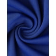 thumbnail image 5 of INSPIRE CHIC Women's Mother's Day Work Maternity Dresses Semi Formal Short Sleeves V-Neck Front Pleated Office Pregnancy Business Dress M Royal Blue, 5 of 6