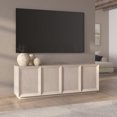 thumbnail image 6 of Morse Rectangular TV Stand for TV's up to 75" in Alder White, 6 of 9