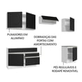 thumbnail image 4 of Cocina Integral Completa Madesa Glamy 260cm Blanco/Negro, 4 of 5