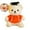Orange, variant on Dvruxg Graduation Bear Plush - Graduation Gift with Doctoral Cap & Gown, Soft Plush Bear Toy for Birthday, Commemorative Keepsake
