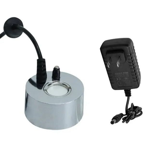 12 LED Mini Mister Fogger Water Fountain Pond Fog Machine Atomizer Air Humidifier For Halloween Party Pumpkin DIY Decorations