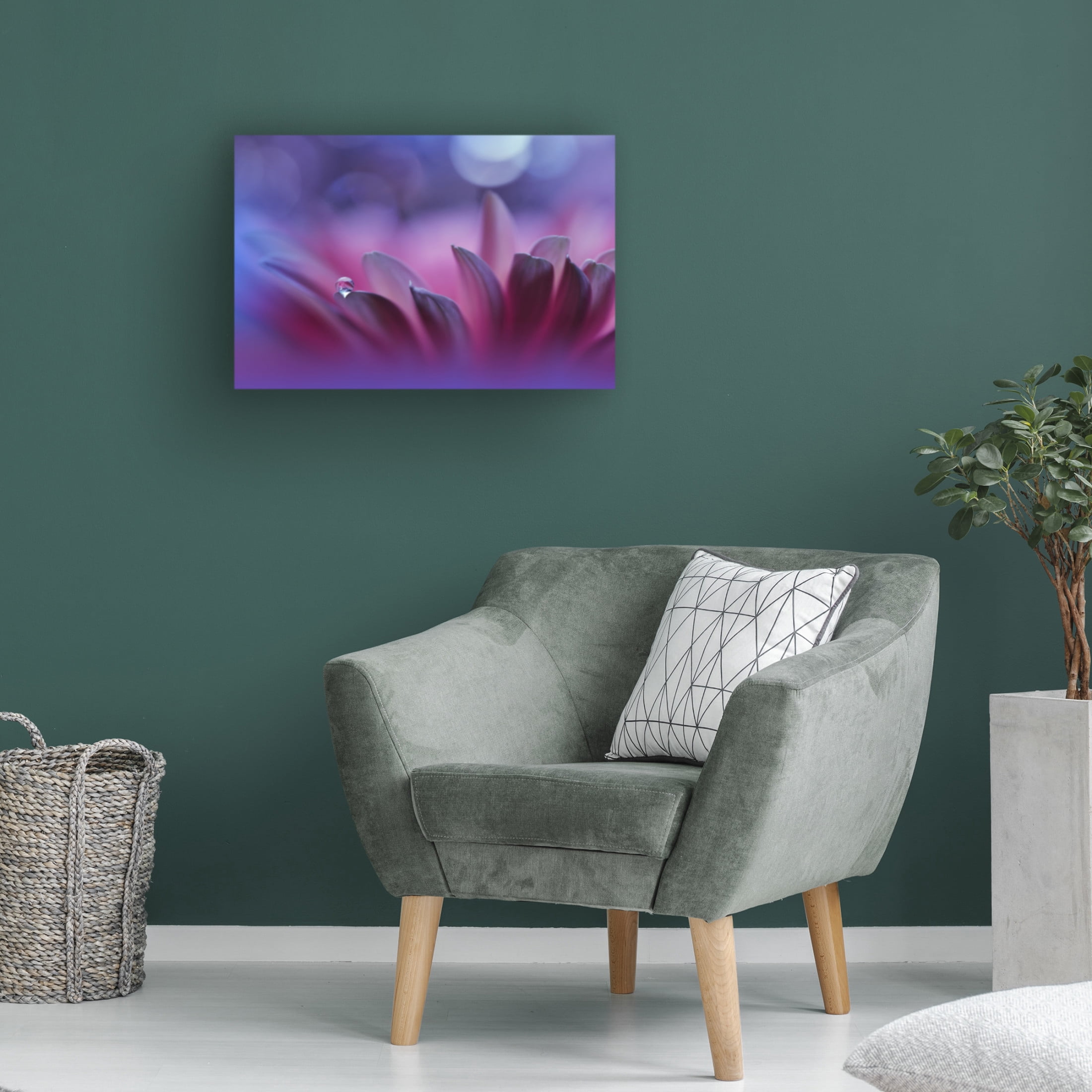 Trademark Fine Art Juliana Nan Blossoming Heartii Canvas Wall Art
