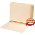 thumbnail image 3 of Smead 68021 Self-Adhesive Prepunched Folder Dividers with 1 Fastener - Letter, Manila (100/Box), 3 of 9