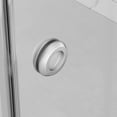 thumbnail image 6 of 55-59"W x 72"H Frameless Double Sliding Shower Door, 5/16"(8mm) Glass, Brushed Nickel, 6 of 21