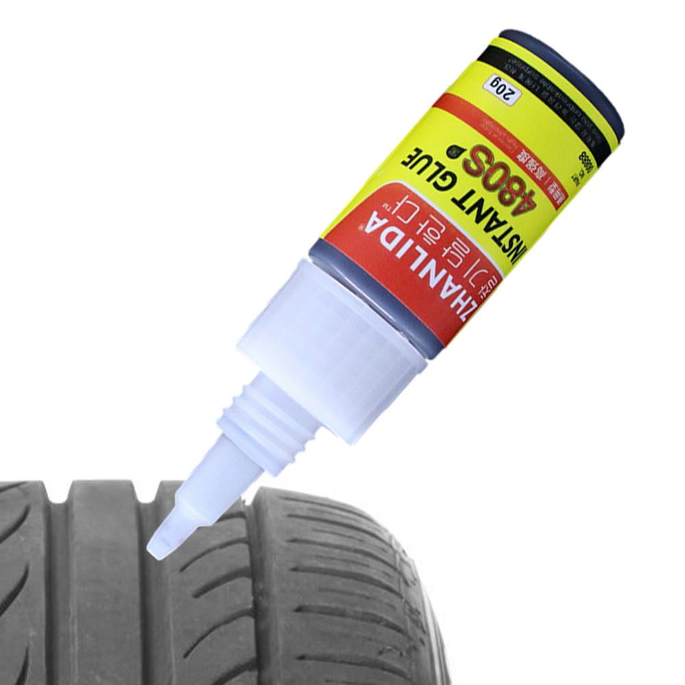 480S Black Super Glue Car Rubber Repair Tire Glue Window Speaker Seal Tire  Repair Glue Mighty Tire Repair Glue