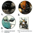 thumbnail image 3 of Designart "Road Adventurer Scooter Off wall art III" Scooter Canvas Art Print, 3 of 5