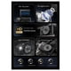 thumbnail image 3 of 64MP Digital Camera for Photography 4K Video Vlog Camcorder 18X Digital Zoom Camera 180 Flip Screen, 3 of 5