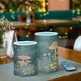 thumbnail image 3 of Yayeee Flameless Candles with Remote Flickering Battery Operated Multi Color Changing, Forest Mushroom, 3 of 7