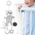 thumbnail image 4 of Juguete para perro mapache, juguete para muñeca infantil, juguete para muñeca infantil de dibujos animados, sonajero, juguete mordedor para bebé, instalación sin esfuerzo, 4 of 8