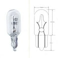 thumbnail image 4 of Light Bulbs Lights for Car 10 X Bulb 12V 3W T6.5 Car Dashboard Instrument Panel Light Indicator Light, 4 of 6