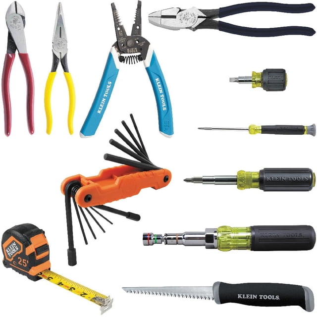 Kit de herramientas Klein Tools 80089, destornillador y alicate multibit, 11 piezas