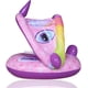 thumbnail image 1 of Flotador de piscina para bebés, con parasol extraíble, linda balsa inflable con asientos y asas, bote para bebés de 4 a 48 meses sin girar Anillo de natación, 1 of 5