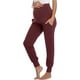 thumbnail image 1 of - Pantalones de Mernidad elásticos para Mujer, Pantalones de Entrenamiento, Casuales, Sueltos, cómodos, para Embarazo, con Bolsillos, 1 of 5