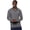 Charcoal, variant on Men's Long Sleeve Polo - UPF 50+ Sun Protection - Coppitt in Periwinkle Purple