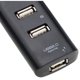 thumbnail image 5 of Hub USB 2.0 Hub multi-USB Hub Splitter Adaptador de hub USB de 4 puertos para computadora portátil Receptor Accesorios de computadora Negro, 5 of 5