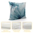 thumbnail image 4 of COMIO Minimalist Pillow Covers, Modern Art Style Throw Pillows Blue Floral Print Decorations Pillowcase Outdoor Decor Farmhouse Cushion Case for Home Bedroom Living Room, 4 of 5