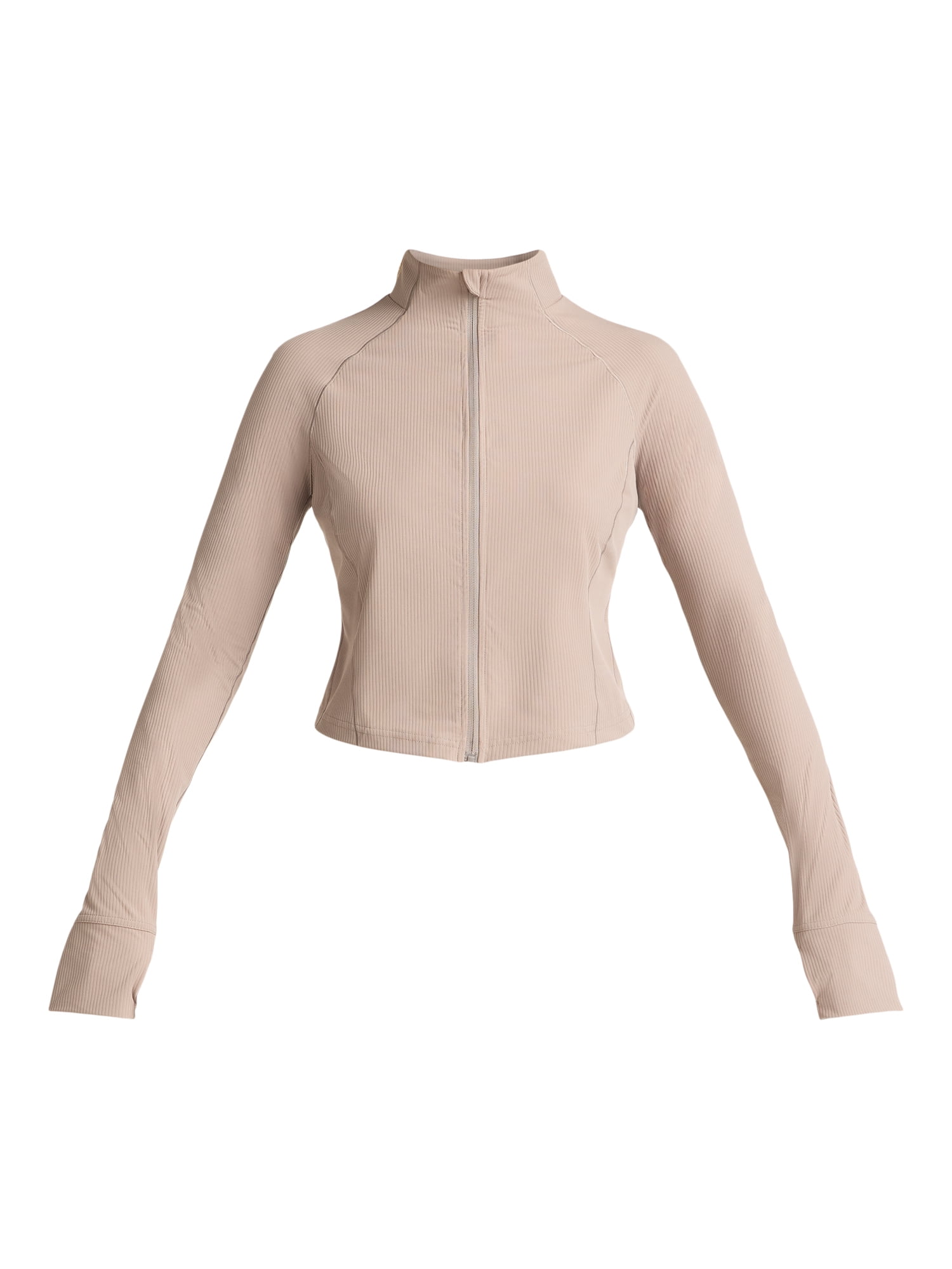 Avia Women's Ribbed SoftSculpt Jacket, Sizes XS-XXXL