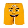 thumbnail image 6 of LIIPEE Girls Shorts Casual Elastic Waist Pockets Cartoon Graphic Printed Shorts Summer Comfortable Breathable Soft Daily Cute Shorts Lightweight Beach Shorts,Orange,5-6 Years, 6 of 7