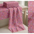 thumbnail image 6 of Soimoi Pink Cotton Poplin Fabric Leaves,Star & Cute Animals Kids Printed Craft Fabric by the Yard 56 Inch Wide, 6 of 7