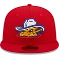 thumbnail image 2 of Men's New Era Red Amarillo Sod Poodles Authentic Collection 59FIFTY Fitted Hat, 2 of 6