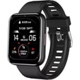 thumbnail image 1 of SmartWatch Reloj N5 Fralugio Notificaciones Bp Temperatura Negro Sport, 1 of 5