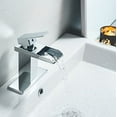 thumbnail image 3 of BWE Waterfall Brass Oil Rubbed Bronze Single Hole Faucet, 3 of 8