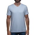 thumbnail image 1 of Playera Cuello V Para Hombre De Algodón Pima y Tela Spandex Unbranded Co  V Neck Light Blue L, 1 of 6