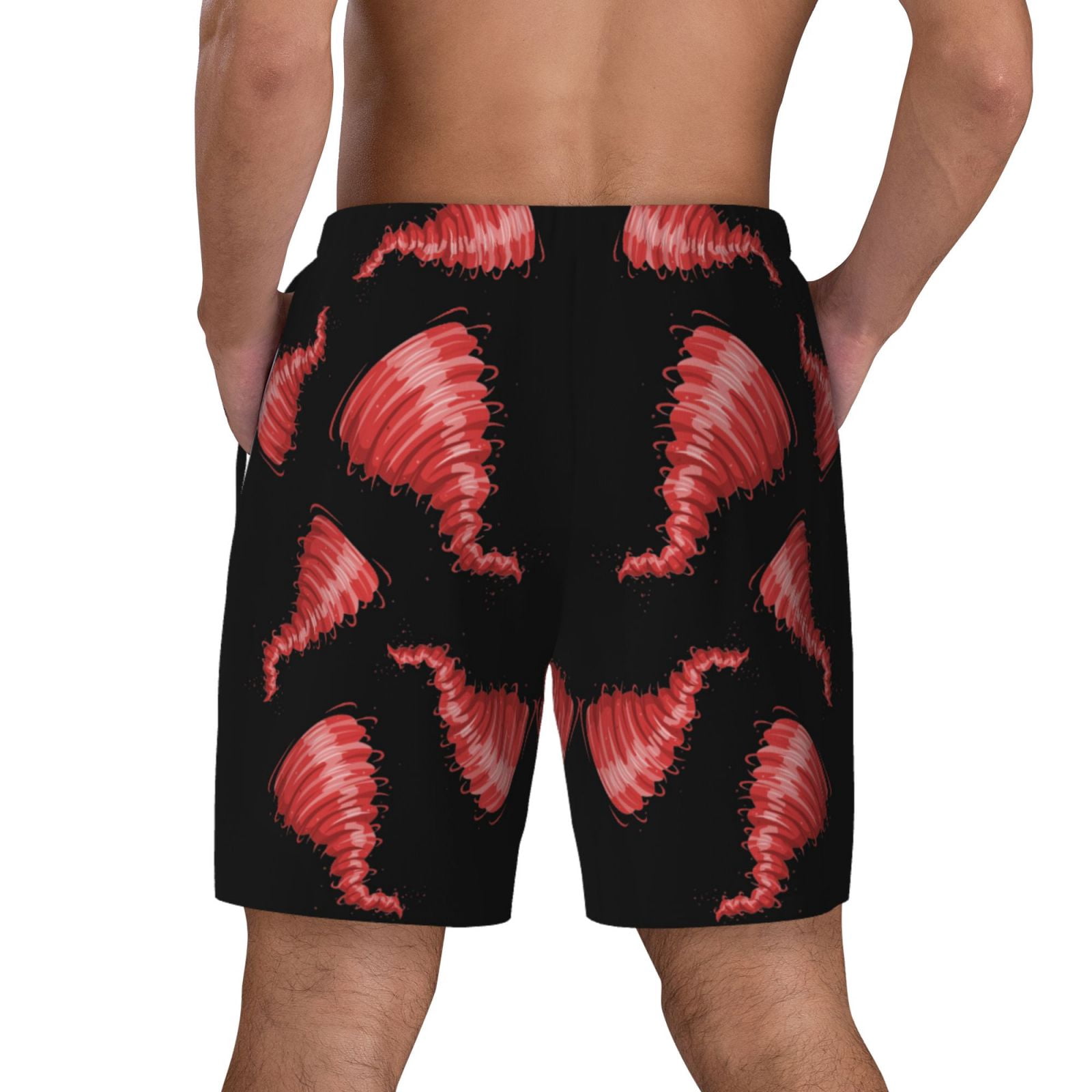 Men's Tornado Swim Trunks with Compression Liner Bathing Suit Swimwear