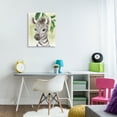 thumbnail image 2 of Stupell Industries Jungle Friends Baby Zebra Animals Painting Wrapped Canvas Canvas Art Print Wall Art, 24 x 30, 2 of 7