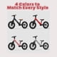 thumbnail image 5 of Ridego Bicicleta de Equilibrio de 14 Pulgadas para Niños de 3 a 6 Años, Bicicleta Infantil Ligera con Neumáticos de Goma Inflables, Asiento Ajustable, Regalo Duradero para Niños y Niñas, 5 of 7