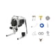 thumbnail image 1 of Pulverizador de pintura con soporte eléctrico, estructura de metal, enchufe estadounidense de 120 V, resistente para cubiertas y muebles,, 1 of 8